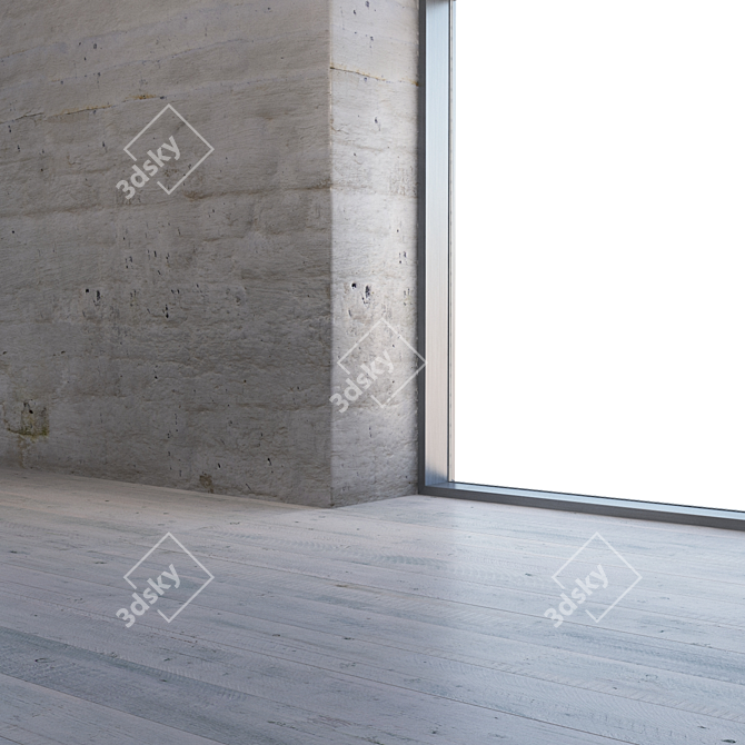 Seamless 4K Plaster Texture 3D model image 3