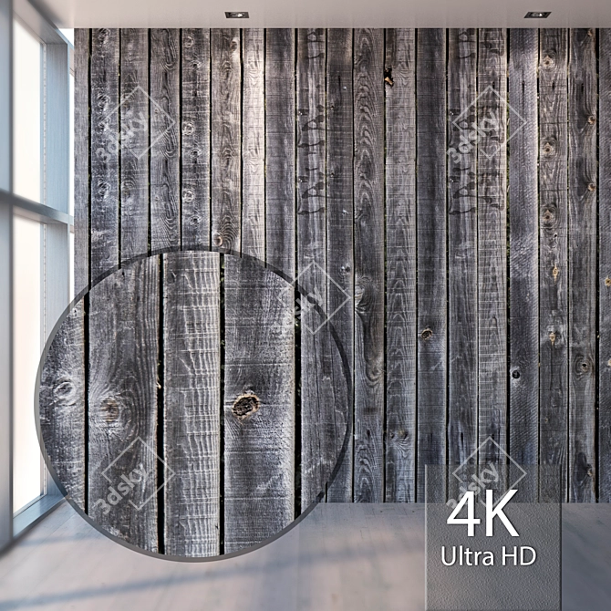 Title: Seamless 4K Old Tree Texture 3D model image 1