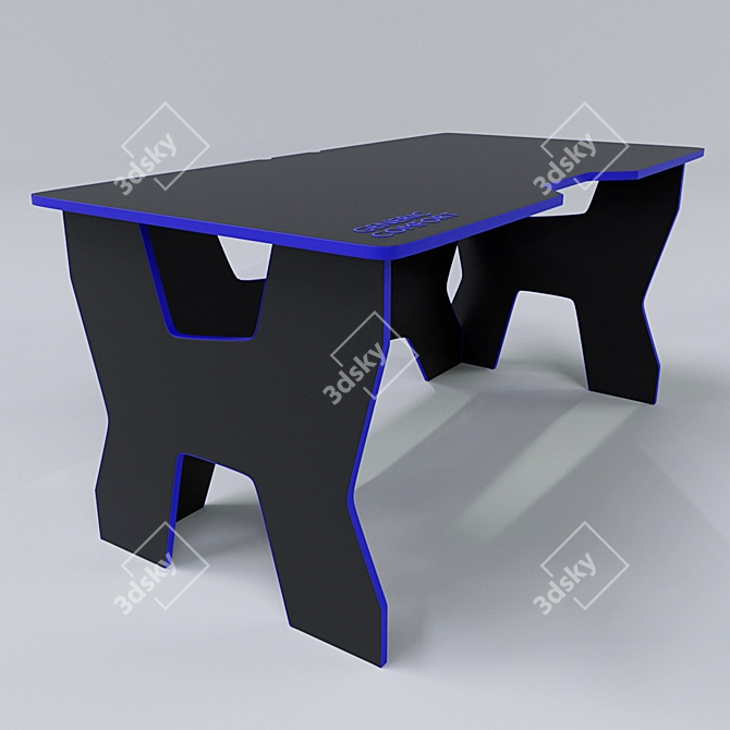 ErgoGamer2: Ultimate Gaming Comfort 3D model image 2