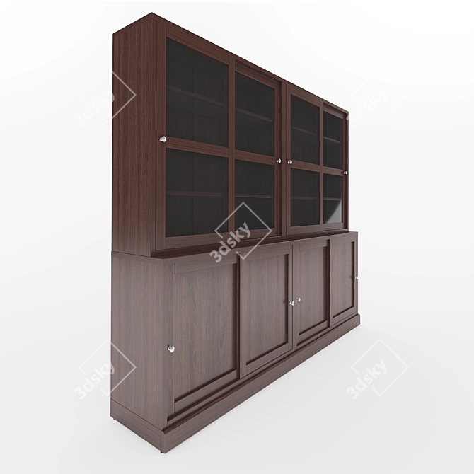 Havsta Combination with Sliding Doors - Classic Style Furniture from Responsibly Managed Forests  Timeless and Sustainable: Havsta Combination with Sliding 3D model image 2