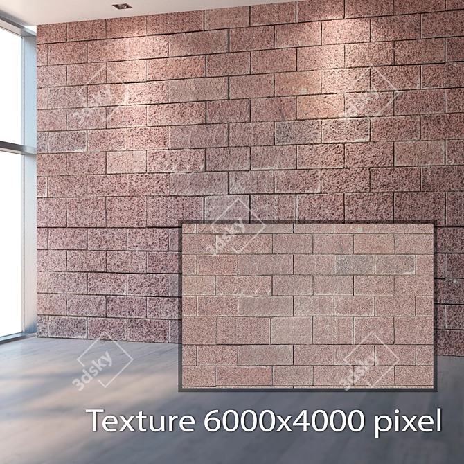 Seamless Granite Texture - 4K 3D model image 2