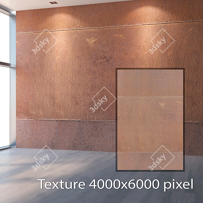 Seamless Metal Texture | 4K Resolution 3D model image 2