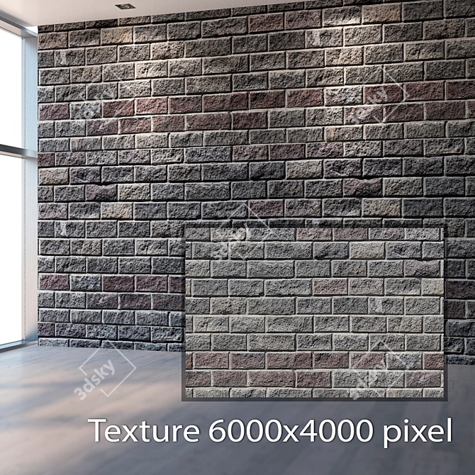 Seamless Stone Texture in 4K 3D model image 2