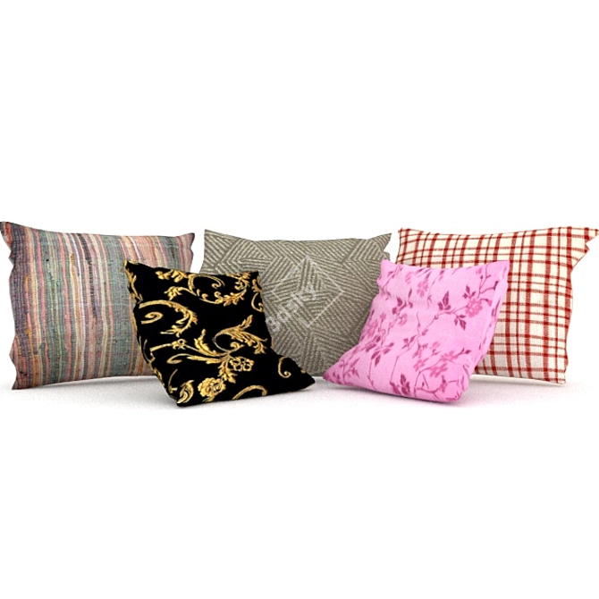 CozyDreams Classic Pillows 3D model image 1