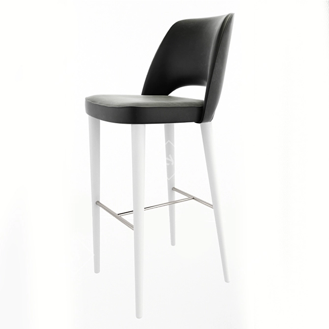 Elevate Your Space with Astor Bar Stools 3D model image 3