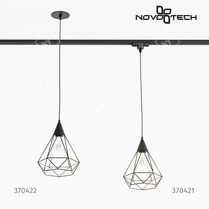 NOVOTECH ZELLE Suspensions 370421, 370422 3D model image 1