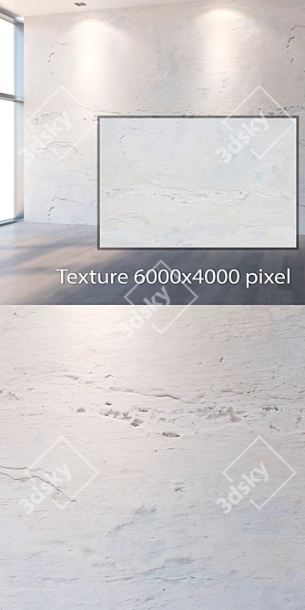 Seamless Plaster Texture | 4K Resolution 3D model image 2