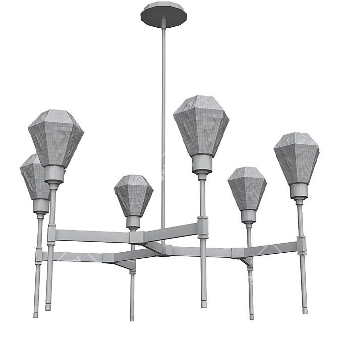 Hammerton Studio Hedra Round Chandelier 3D model image 3