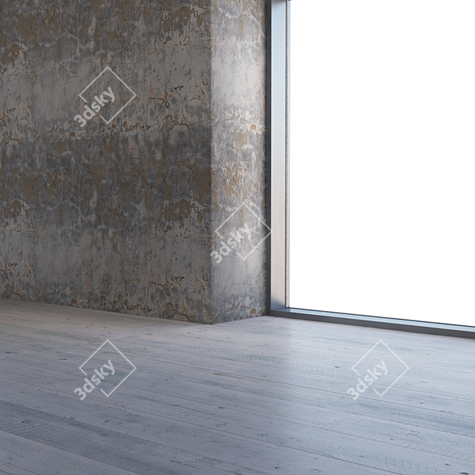 Title: Seamless Plaster Texture Set 3D model image 3