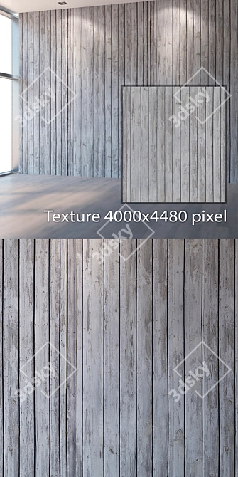 Seamless 4K Texture: Tree 723 3D model image 2