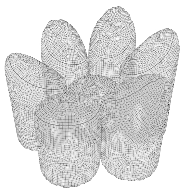 Avant-garde Airflower: Polys - 89,419, Verts - 89,284 3D model image 3