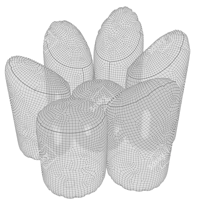 Avant-garde Airflower: Polys - 89,419, Verts - 89,284 3D model image 10