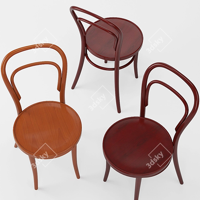 Vienna Chair 2013 - Elegant and Stylish 3D model image 3