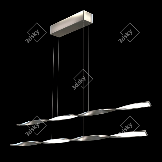 Modern Line Light: Luchera TLRI2 3D model image 1