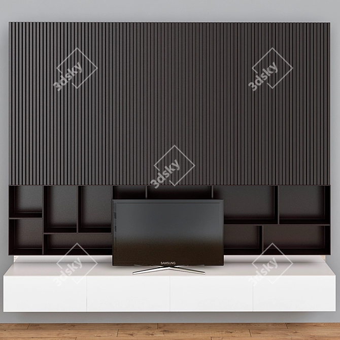 Innovative Smartwall: Transform Your Space! 3D model image 1