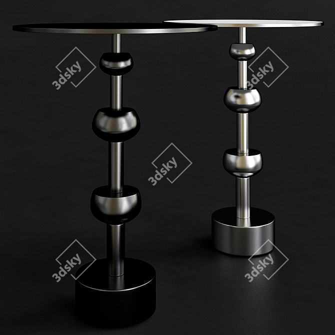 Elegant Melody Coffee Table 3D model image 1