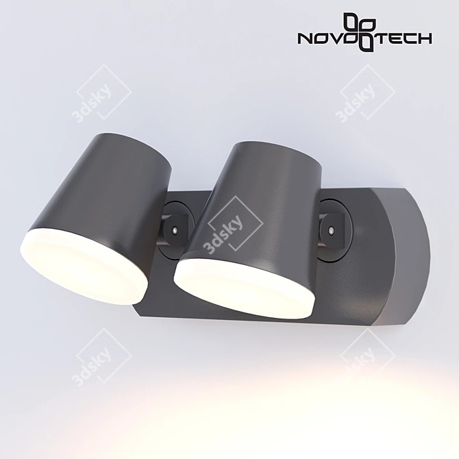 Modern Outdoor Wall Lamp | NOVOTECH KAIMAS 3D model image 1