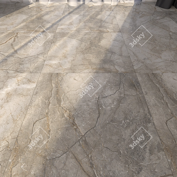 Premium Marble Floor Tiles 91 3D model image 1