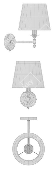 Newport 14501/A Wall Sconce 3D model image 3