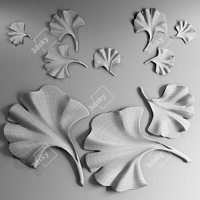 Luxury Resin Wall Decor - Lexi 3D model image 3