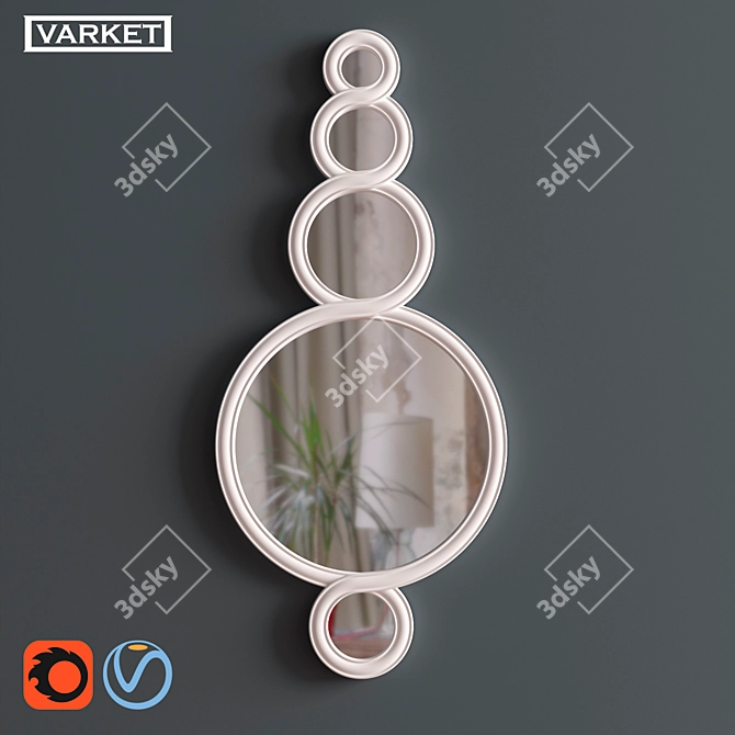 Title: Snowman Mirror Collection 3D model image 1