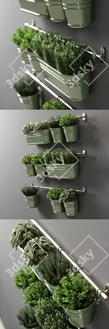 Premium Plant Collection | 3ds Max, OBJ | V-Ray, Corona, Fstorm 3D model image 2