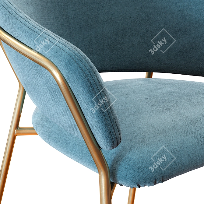 Modern Jazz Chair: Stylish and Comfortable 3D model image 2