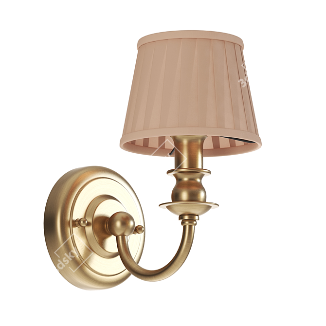 Elegant Newport 3101/B Wall Sconce 3D model image 1