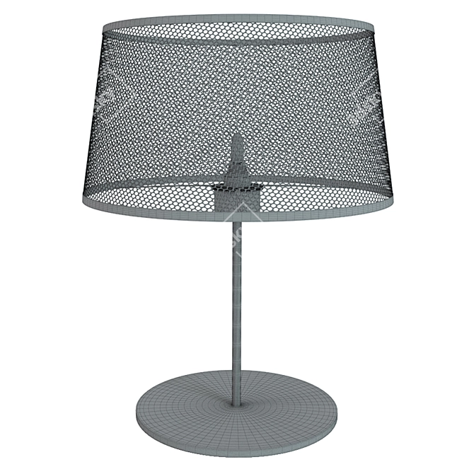 Modern Mesh Lamp for stylish interiors - LEROY MERLIN 3D model image 2