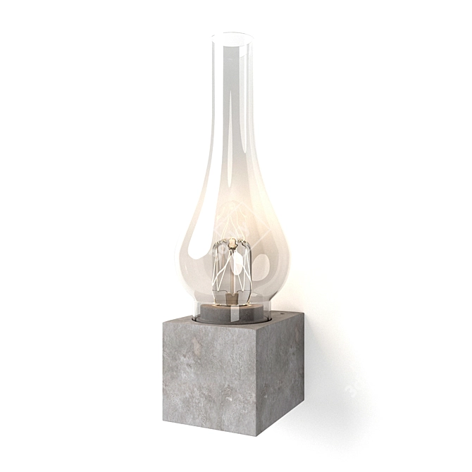 KARMAN Amarcord Glass Lamps 3D model image 2