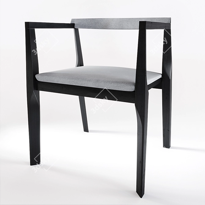 ErgoFlex Chair: Innovative Design 3D model image 2