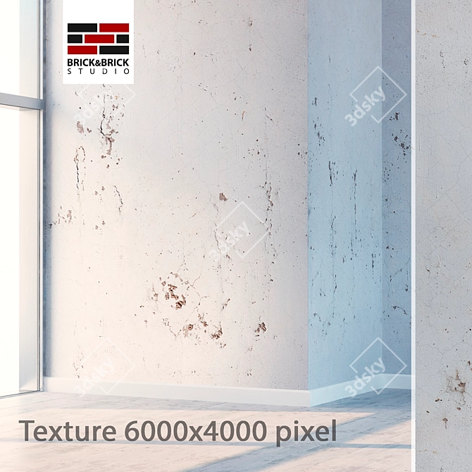 Seamless Detail Stucco Texture 3D model image 1