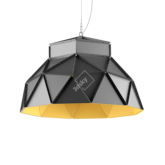 Apollo Pendant Light: Sleek Design for a Contemporary Ambience 3D model image 1