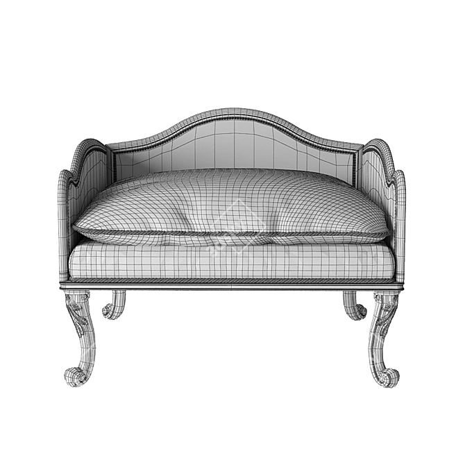 Luxury Pet Bed: Romano Home 3D model image 3