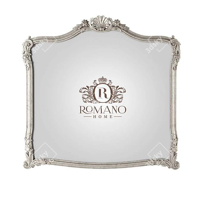 Elegant Olivia Large Mirror 3D model image 1