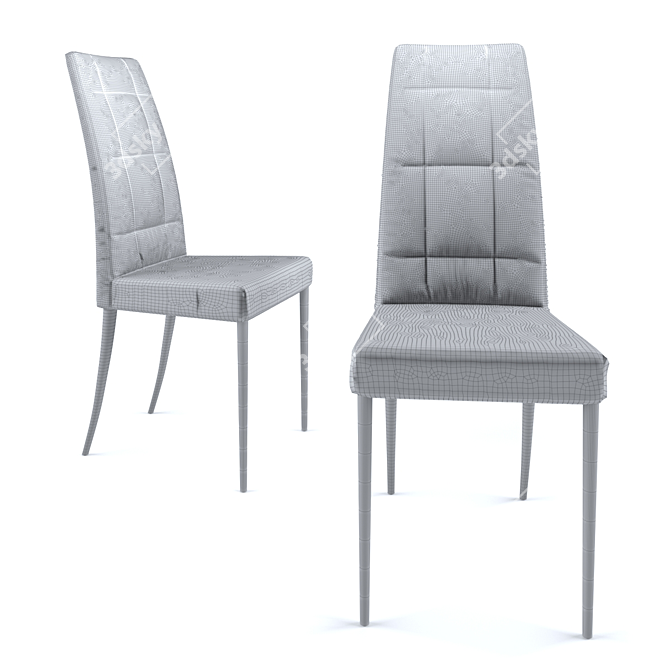 Ivana Chair: Stylish and Durable 3D model image 2