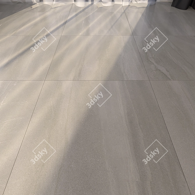 Luxury Marble Floor Tiles 3D model image 1