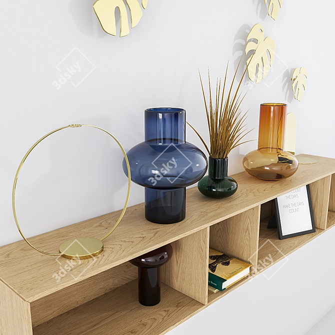 BoConcept Decor Collection: Stylish Storage, Artful Accents & Unique Books 3D model image 2