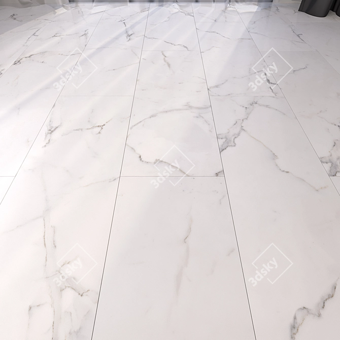 Luxury Marble Floor Collection 3D model image 1