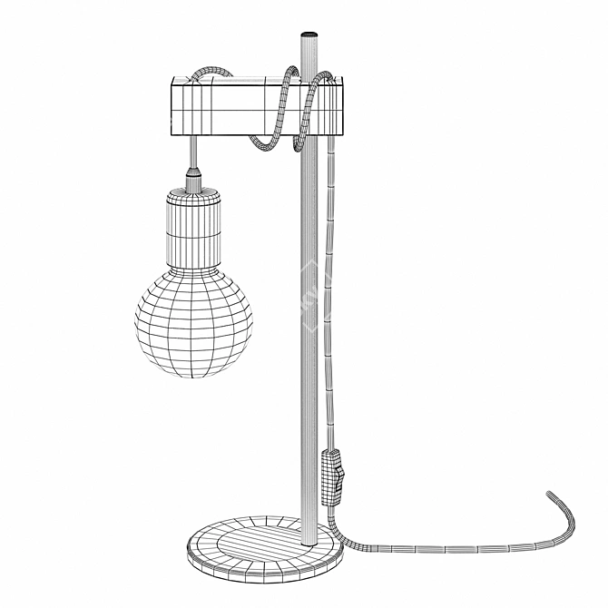 Modern Industrial Pendant Light 3D model image 3