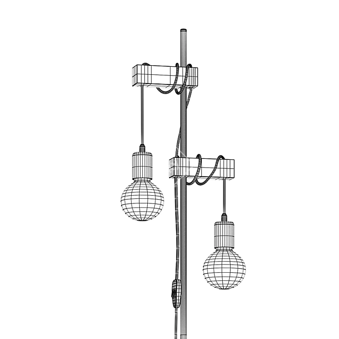 EGLO TOWNSHEND Floor Lamp 3D model image 3