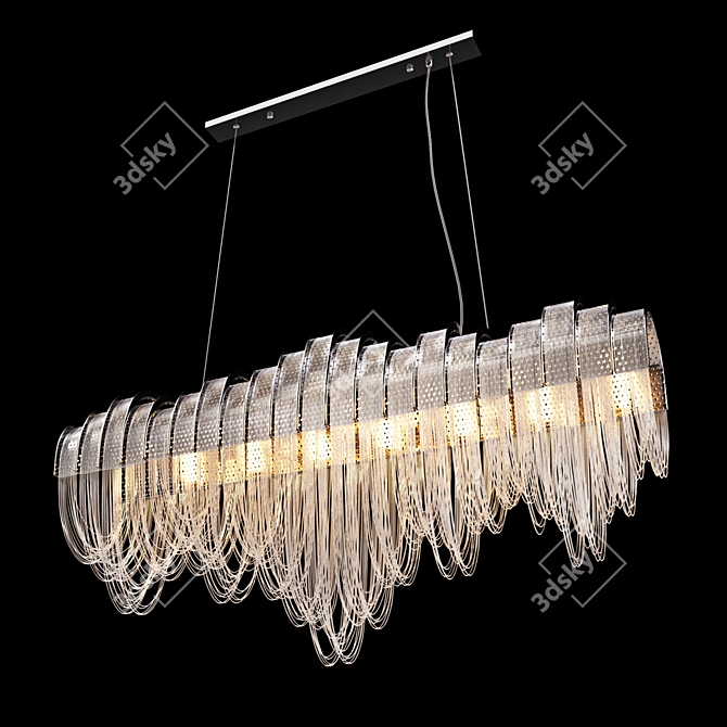 City Lights Crystal Lux Lamp 3D model image 1