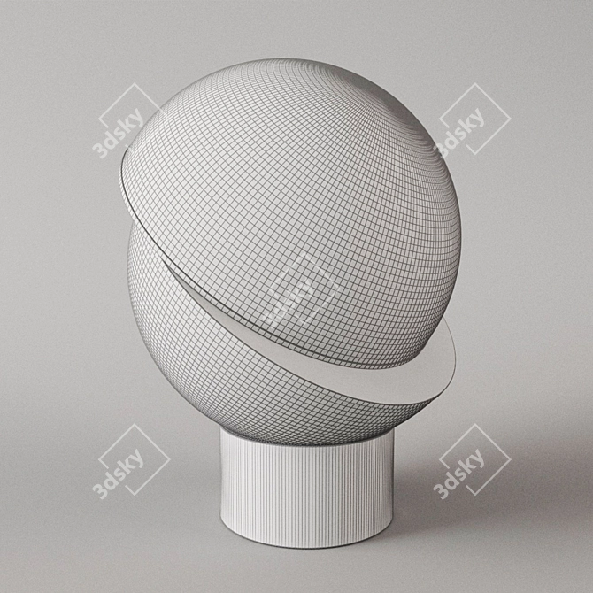 M.Crescent lamp by Lee Broom 3D model image 2