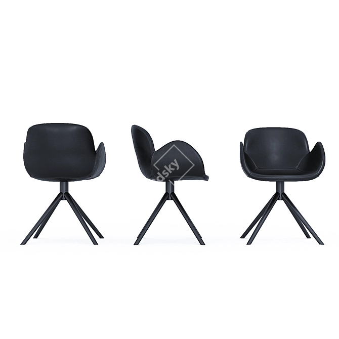 Bolton Chair: Lightweight & Versatile 3D model image 2