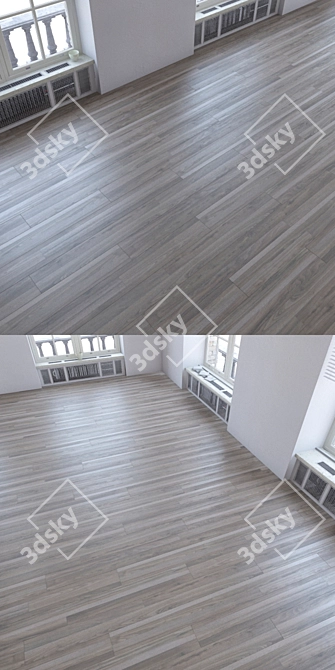 Versatile Laminate Flooring Set 3D model image 3