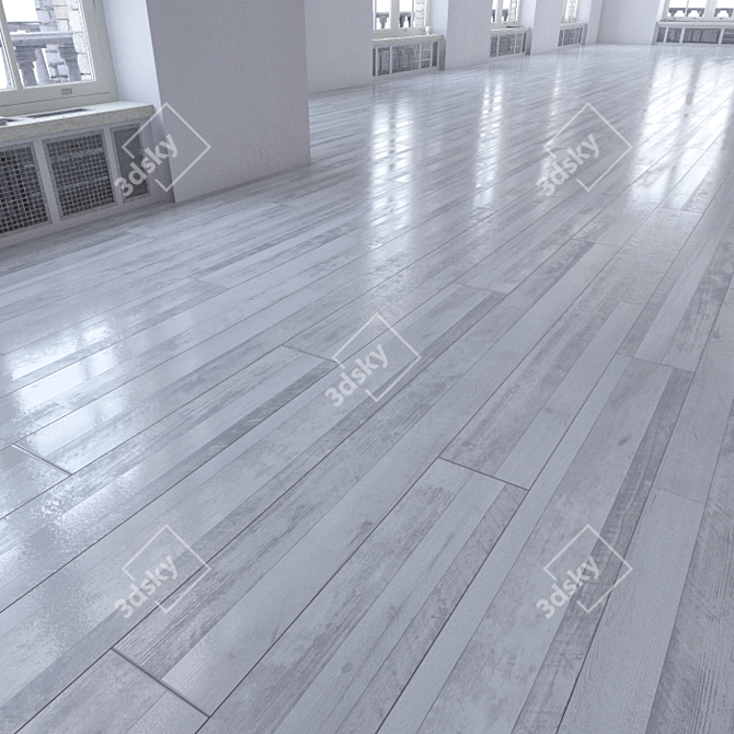 Versatile Laminate Flooring Kit 3D model image 1