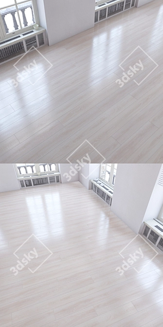 Versatile Laminate Flooring Kit 3D model image 3