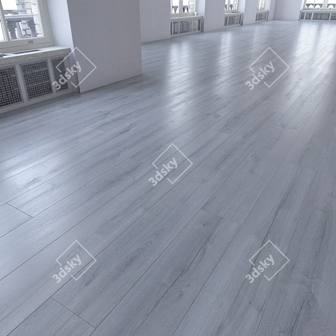 Versatile Laminate Flooring Kit 3D model image 1