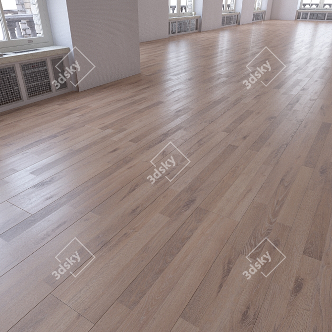 Versatile Laminate Floor Set 3D model image 1