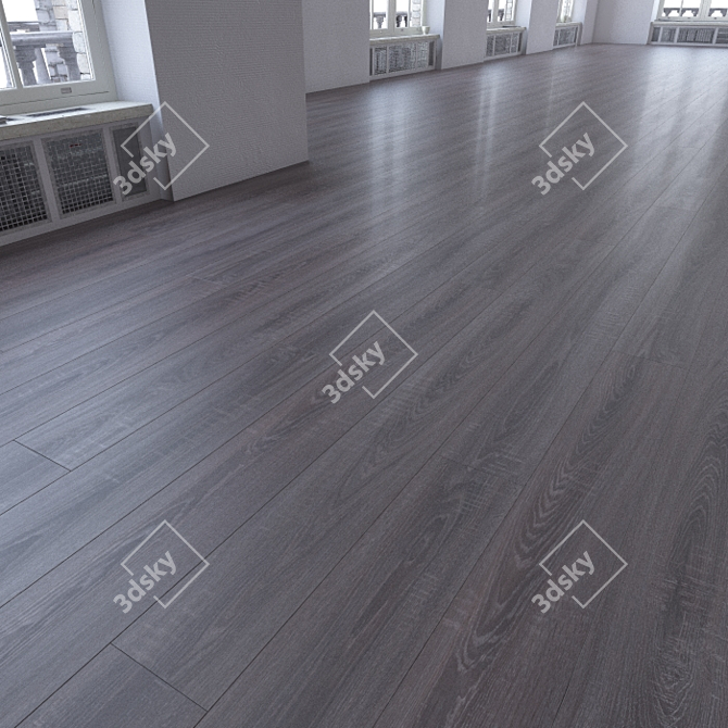 Title: Versatile Laminate Flooring Kit 3D model image 1